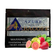 Табак для кальяна Azure Black Line Strawberry guava (Клубника, гуава)